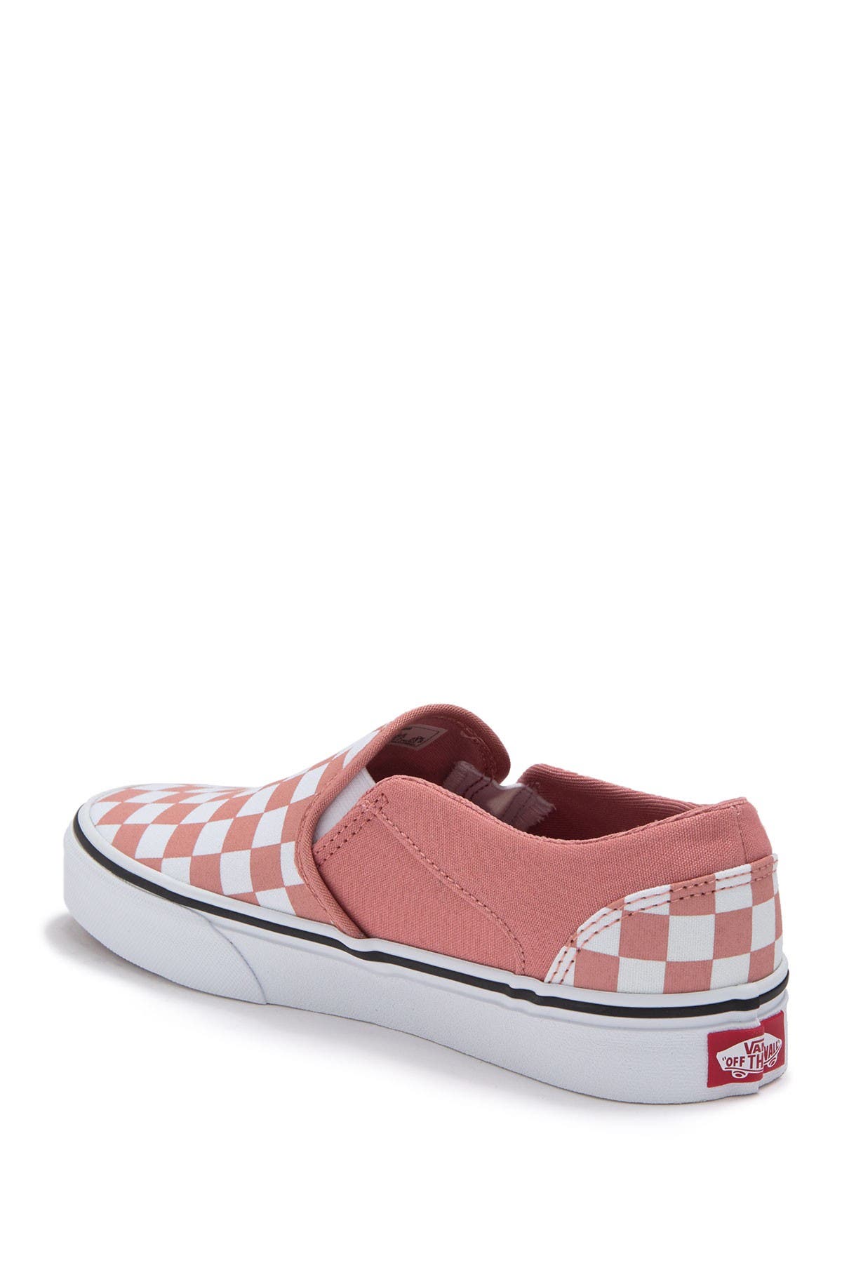 Vans Asher Slip-On Checkerboard Sneaker, Main, color, 