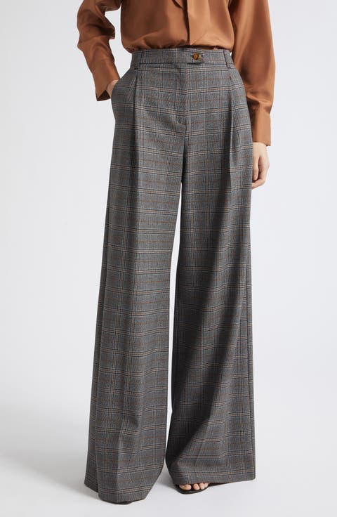 High Waist Wide Leg Pants