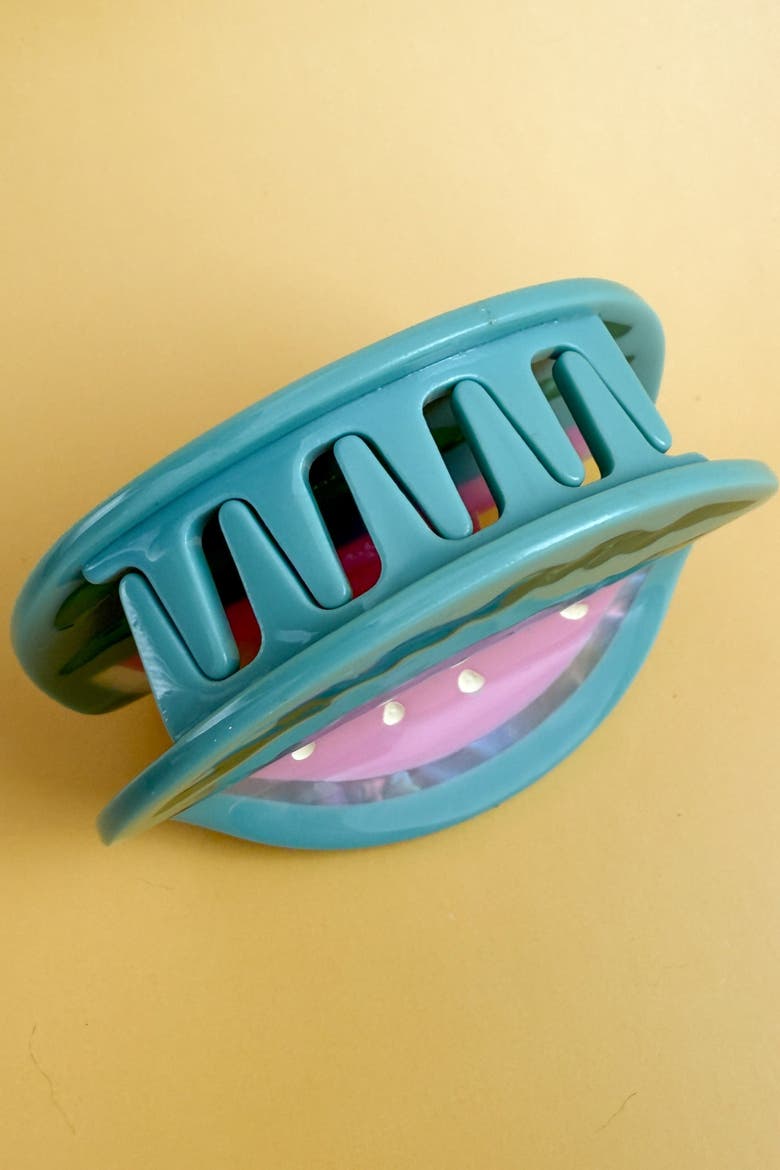 Watermelon Hair Claw, Alternate, color, Green