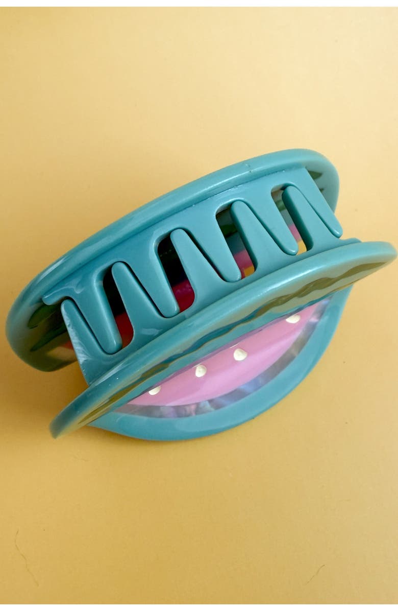 Centinelle Watermelon Hair Claw, Alternate, color, Green
