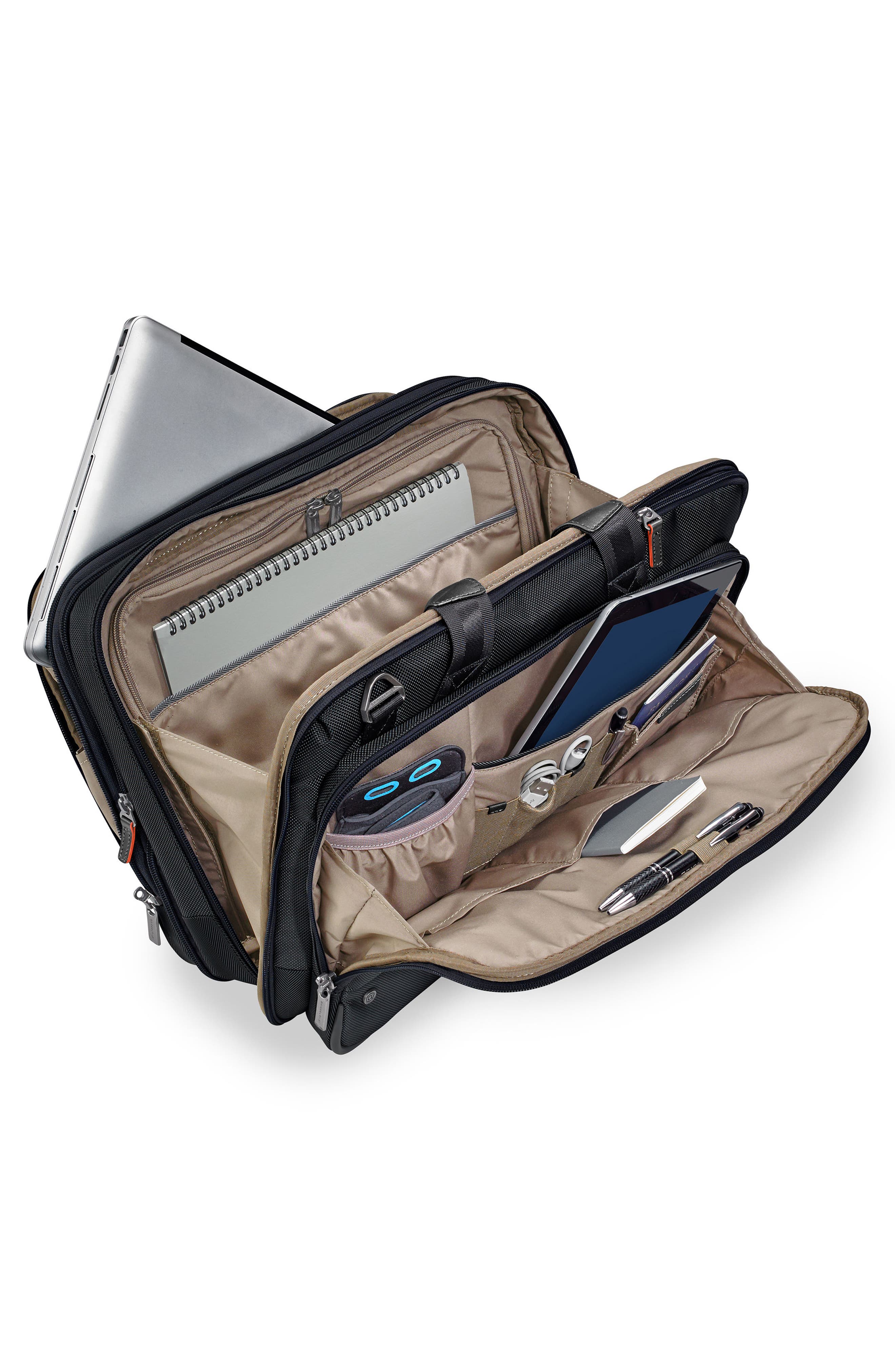 Briggs & Riley @work Expandable Briefcase, Alternate, color, 