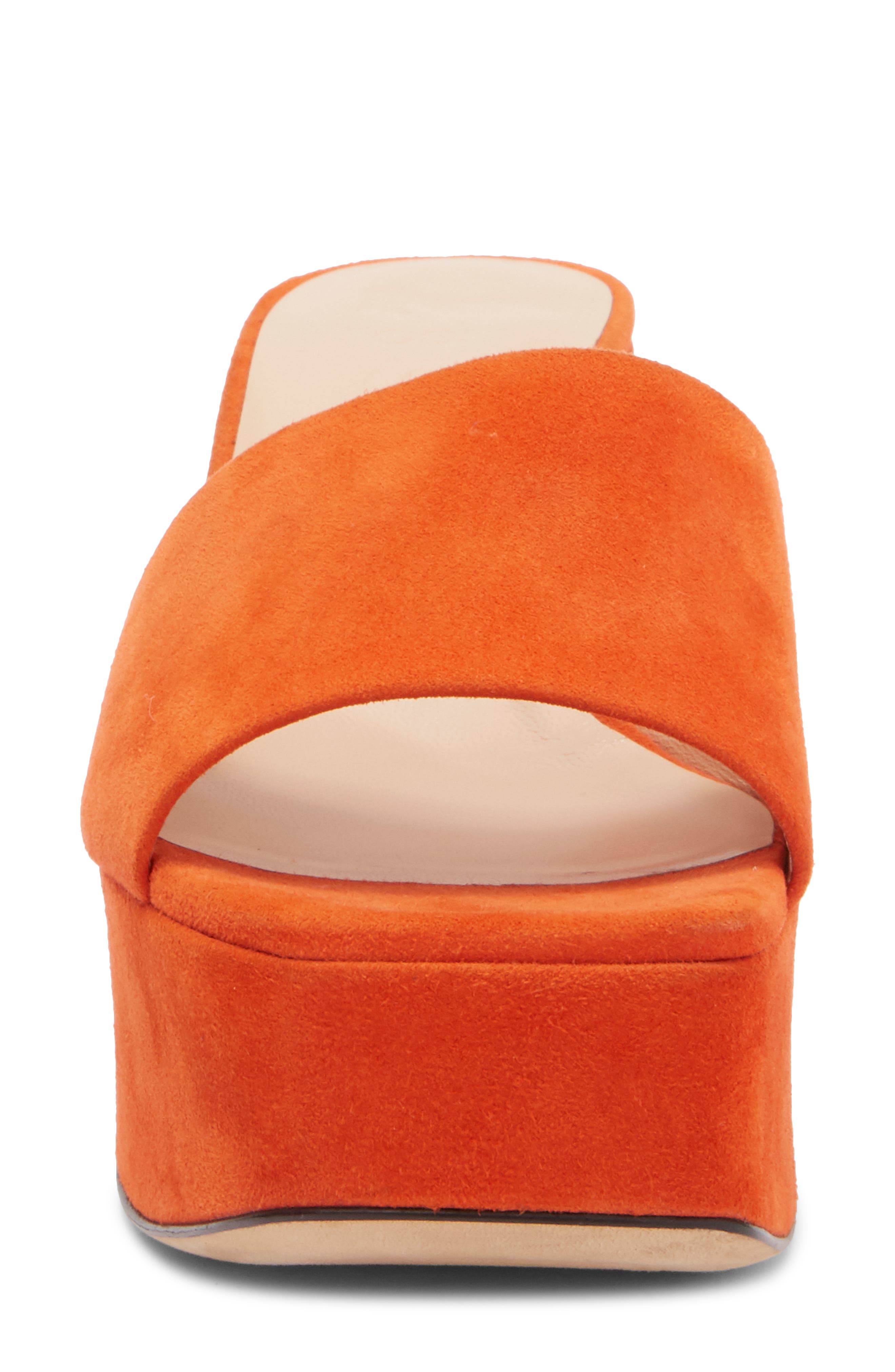 Sergio Rossi Platform Slide Sandal, Alternate, color, 