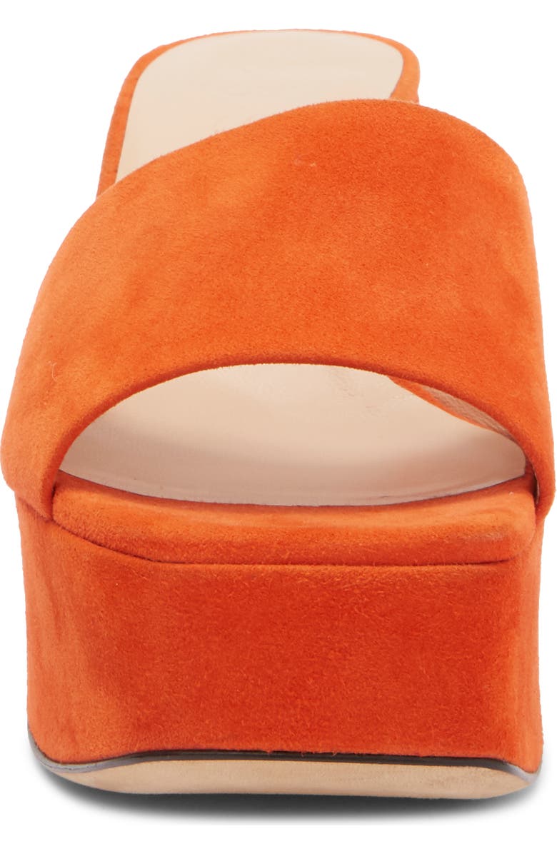 Sergio Rossi Platform Slide Sandal, Alternate, color,