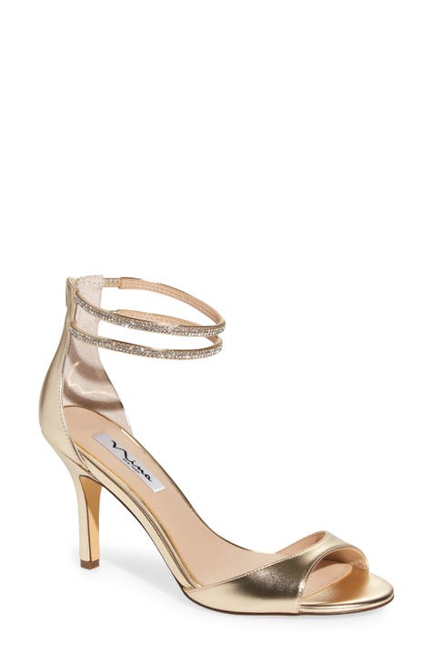 Nina clarity ankle strap sandal online