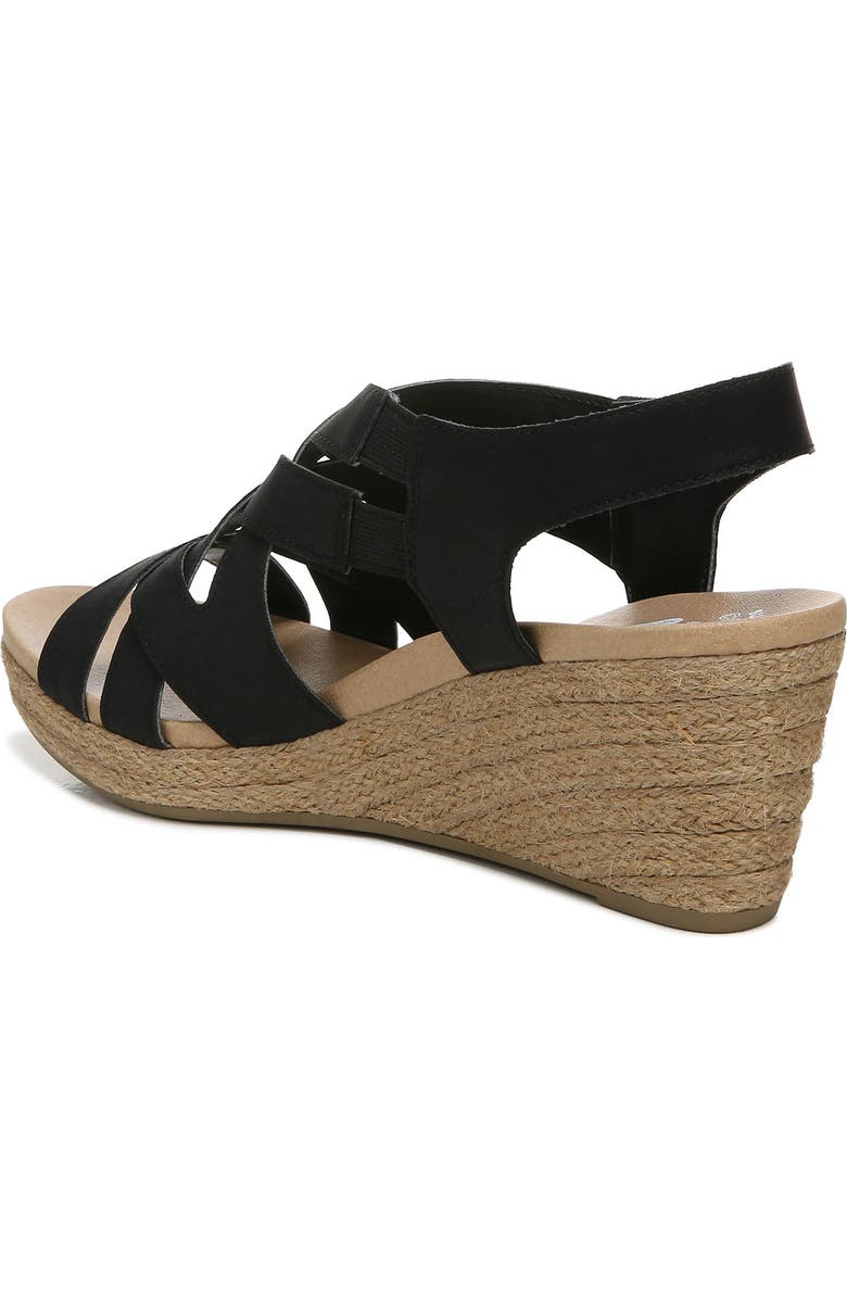 Dr. Scholl's Dr. Scholls Everlasting Leather Espadrille Wedge Sandal, Alternate, color,