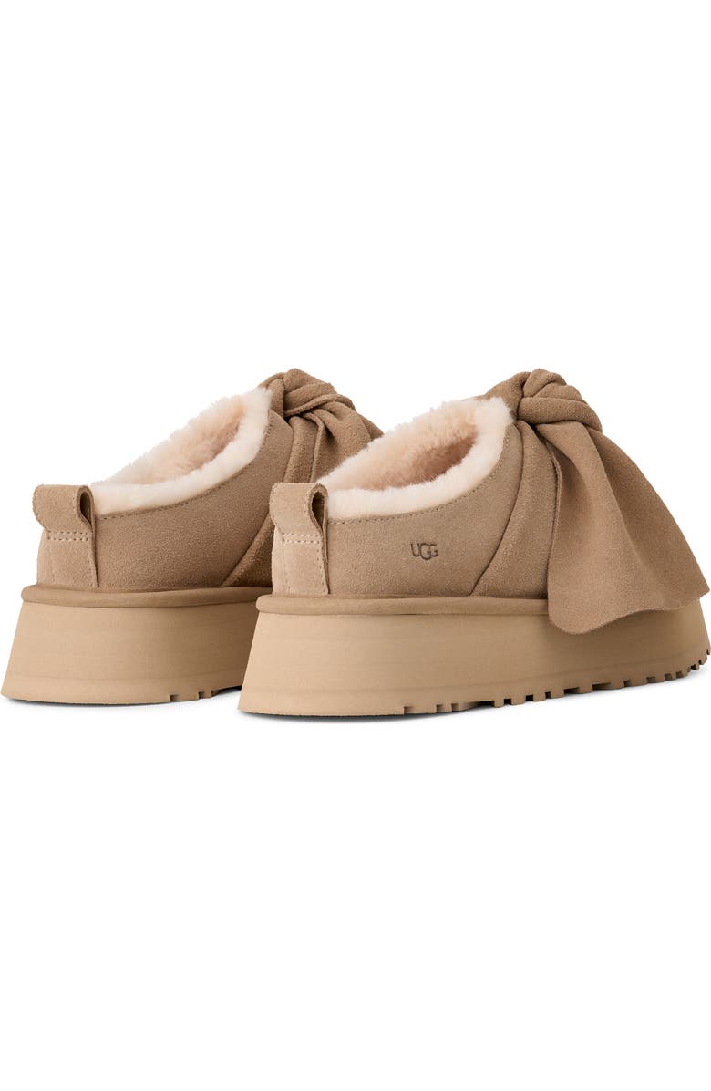 UGG<sup>®</sup> Classic Mini Bow Genuine Shearling Lined Slipper, Alternate, color,