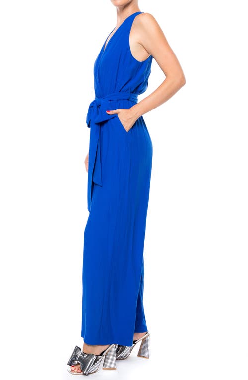 MEGHAN LA MEGHAN LA DISCO STRAIGHT LEG JUMPSUIT