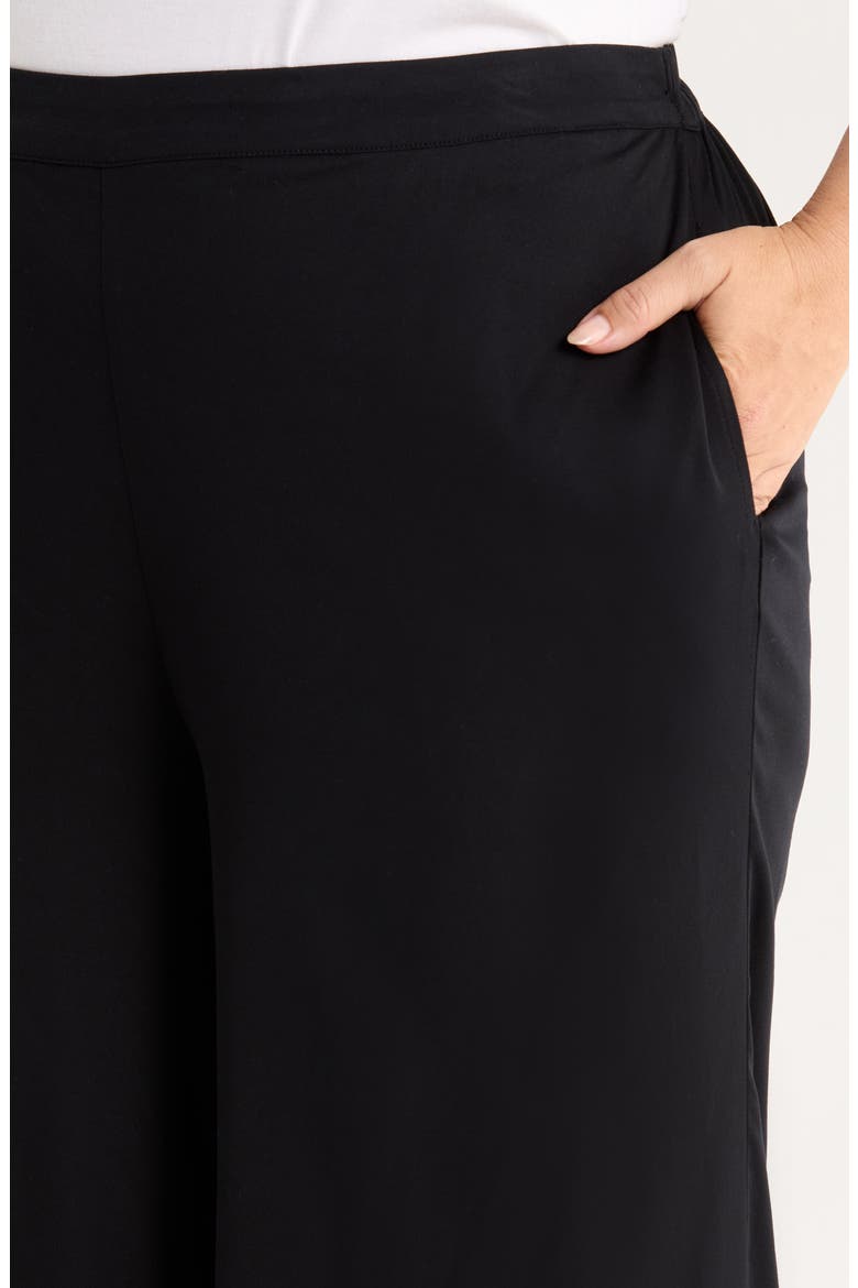 Pull On Pants, Alternate, color, BLACK