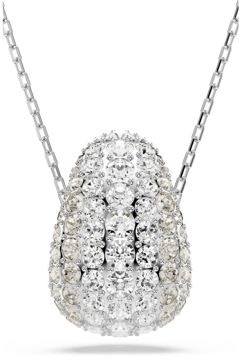 Sublima Pendant Necklace, Main, color, SILVER