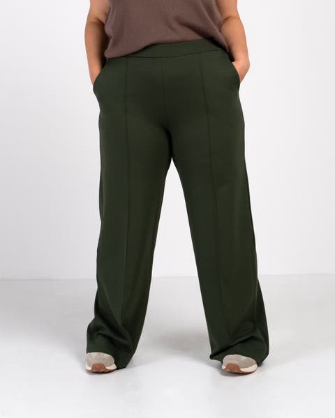 Ponte Wide Leg Pants