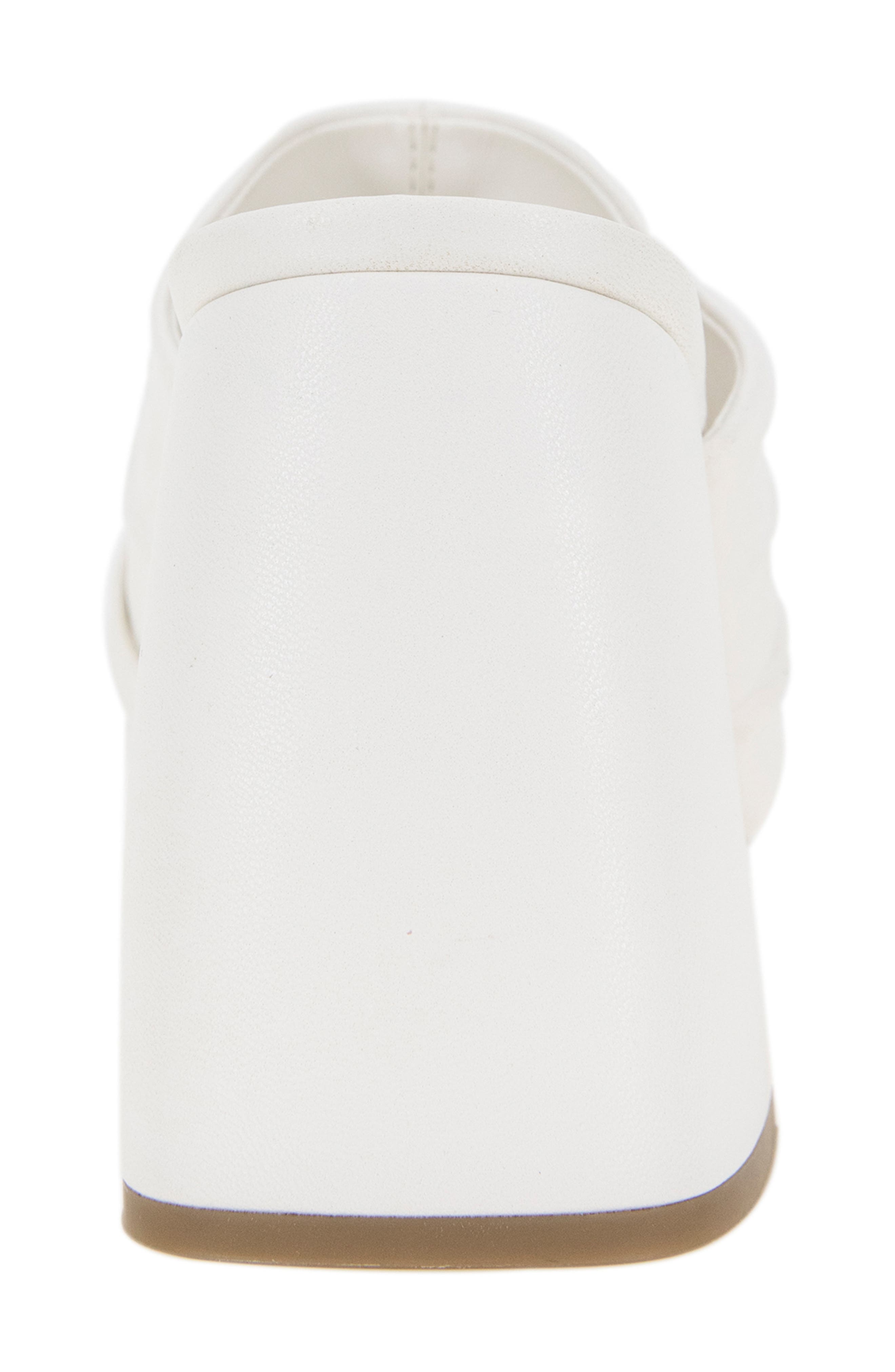 Anika Platform Sandal, Alternate, color, ECRU PU