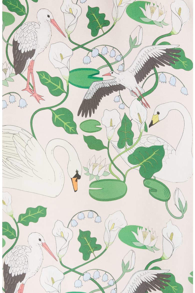 Botanical Garden Pajamas, Alternate, color, PEACH