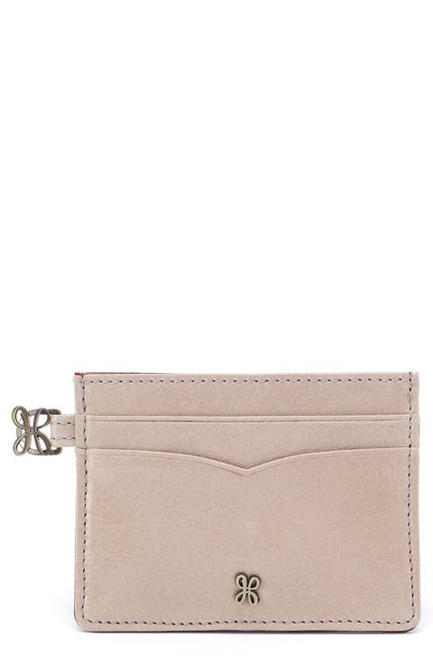 Charm Leather Card Case