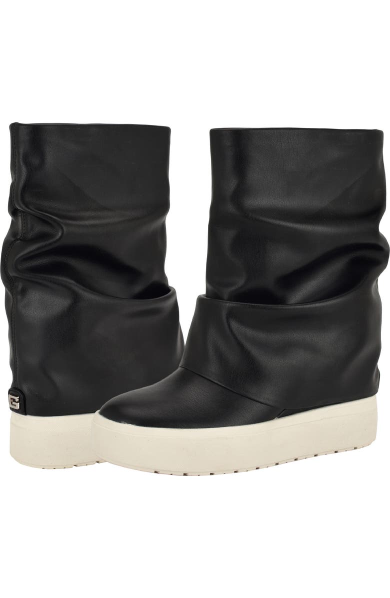 GUESS Guinna Hidden Wedge Bootie, Alternate, color, Black 001