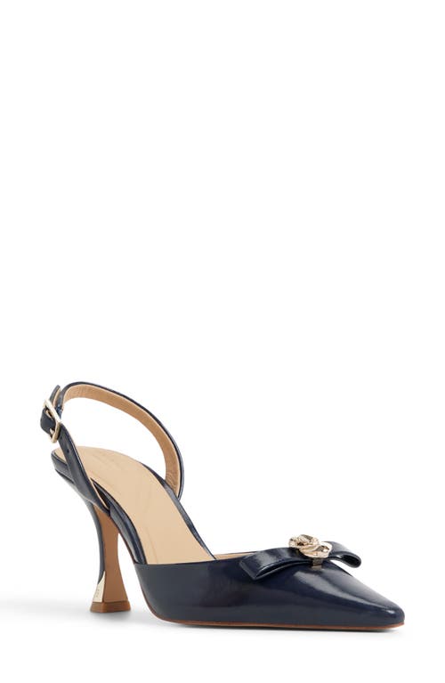 Ted Baker Sienna Slingback Pointed Toe Pump In Blue