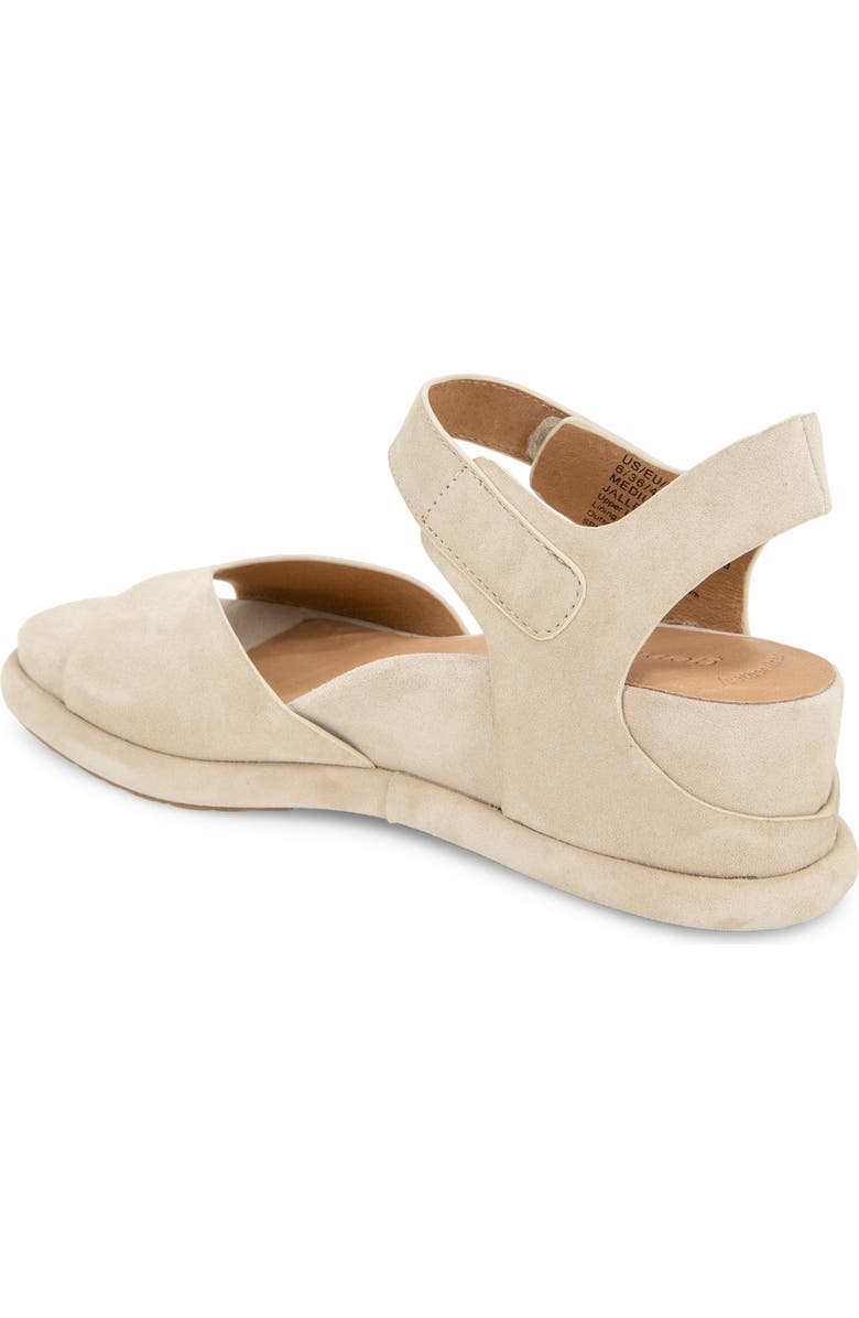 Gentle Souls Jalleen Wedge Sandal, Alternate, color, Taupe Suede