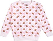 Sweet Wink Football Trellis Sweatshirt