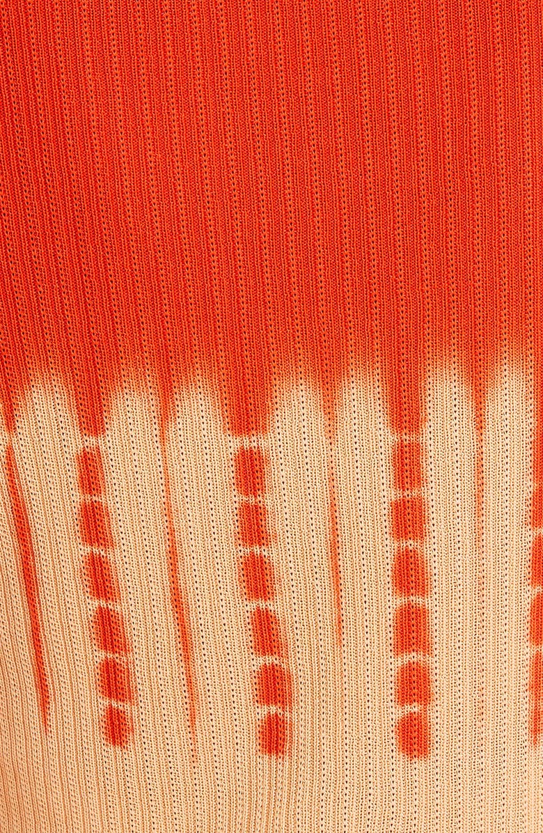 Proenza Schouler Tie Dye Crewneck Rib Sweater, Alternate, color, 