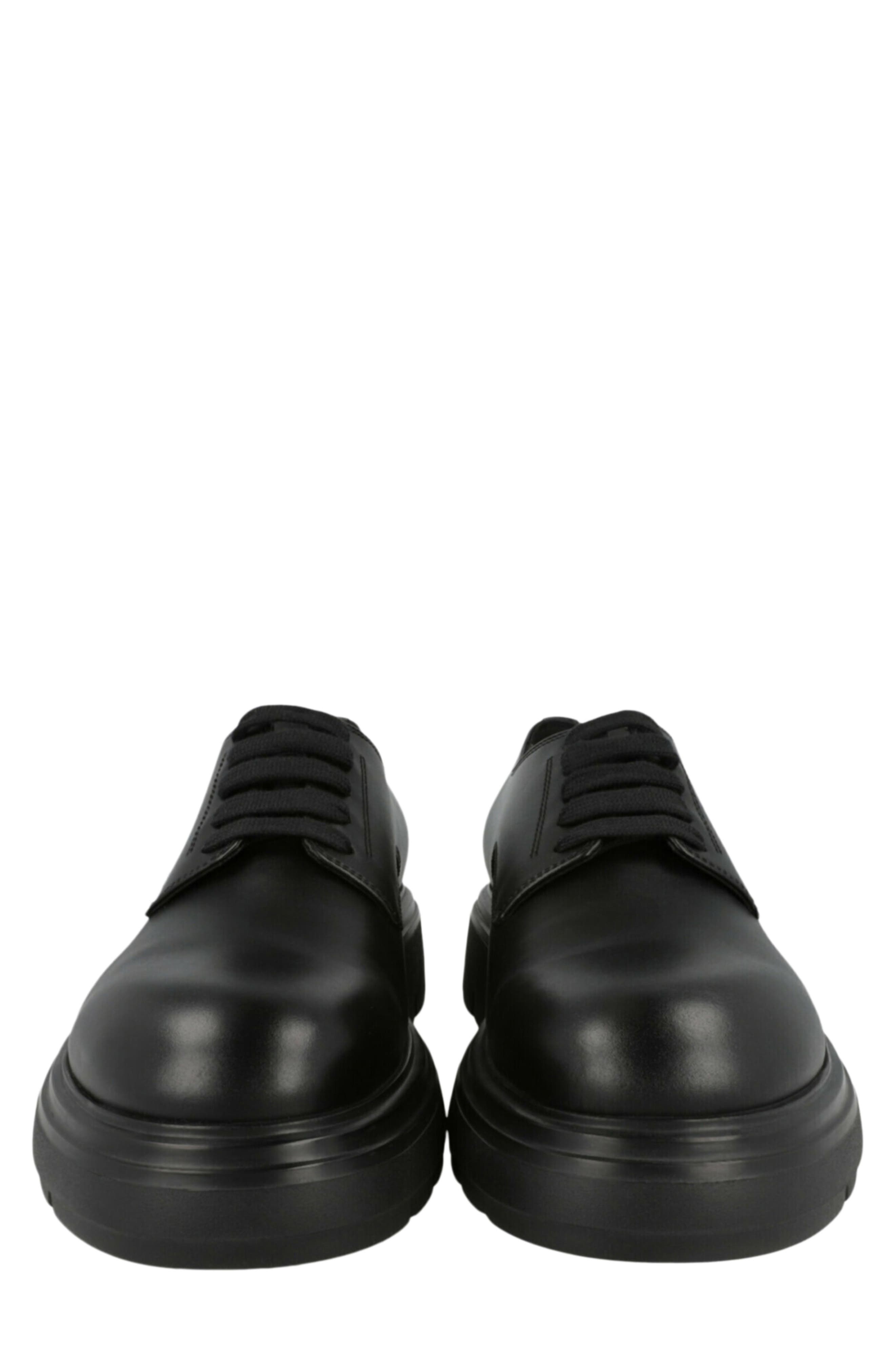 Devis Plain Toe Derby, Alternate, color, BLACK