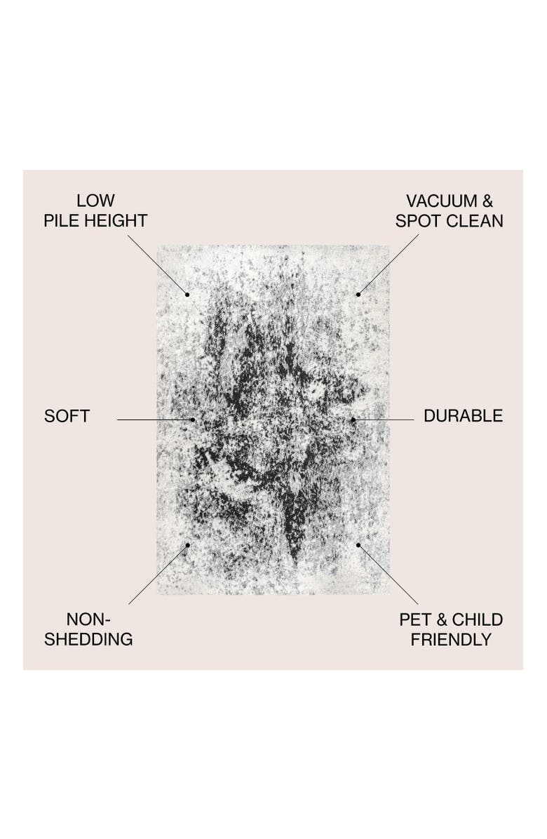 JONATHAN Y Dune Modern Abstract Area Rug, Alternate, color, Cream/Gray