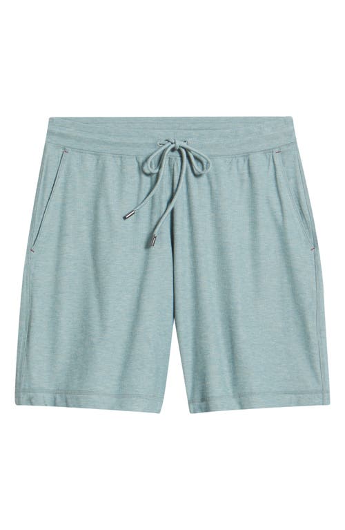 Daniel Buchler Ribbed Rayon Blend Drawstring Pajama Shorts