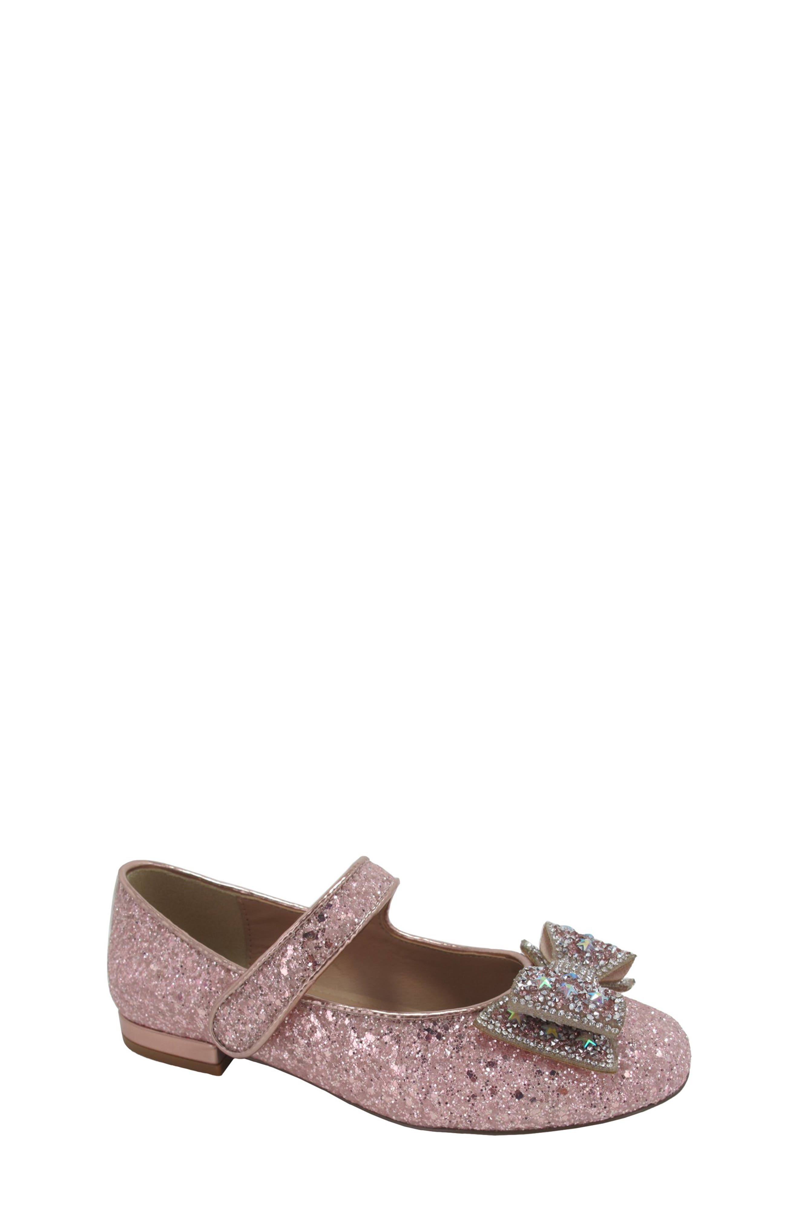 JELLYPOP Kids' Dalton Glitter Mary Jane Flat