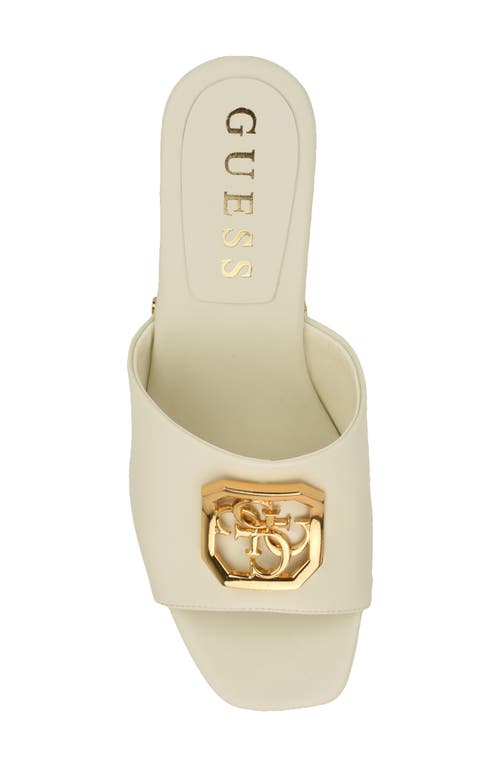 GUESS GUESS QISHA PLATFORM SLIDE SANDAL