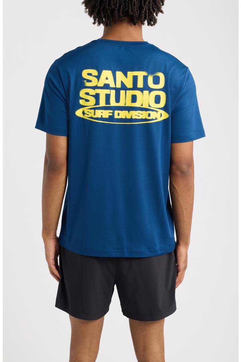 Surf Division Tech T-shirt, Alternate, color, WAVES BLUE