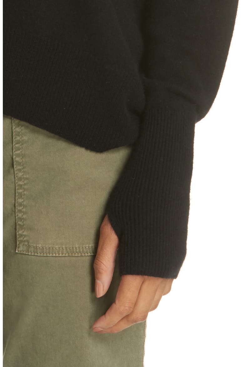 Odeya Cashmere Sweater, Alternate, color, BLACK