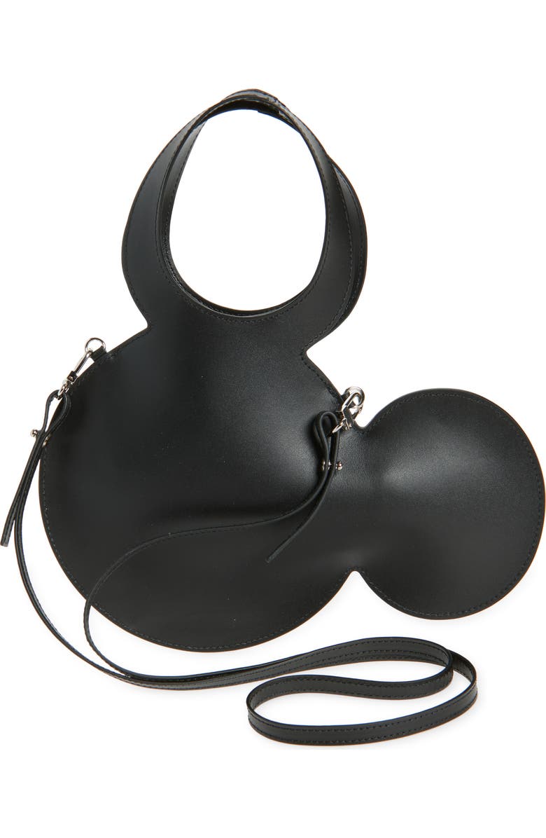 Coperni x Disney Baby Mickey Leather Crossbody Tote, Alternate, color,
