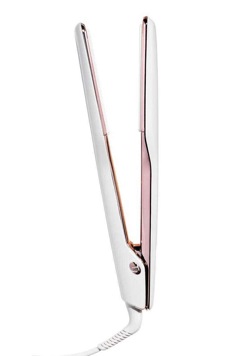 Certified Refurbished T3 SinglePass X Flat Iron, Alternate, color, WHITE