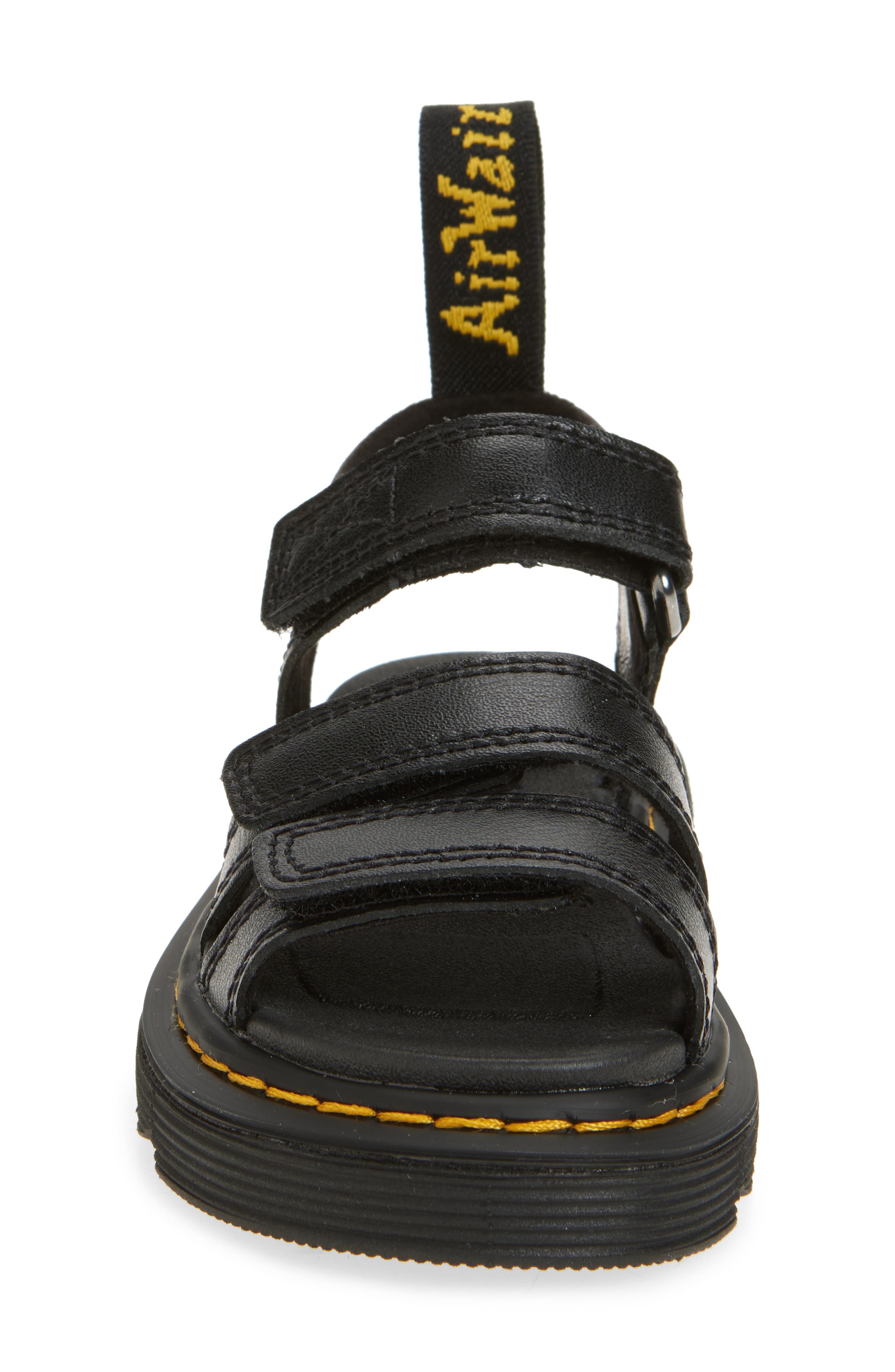 Dr. Martens Kids' Klaire Sandal, Alternate, color, Black