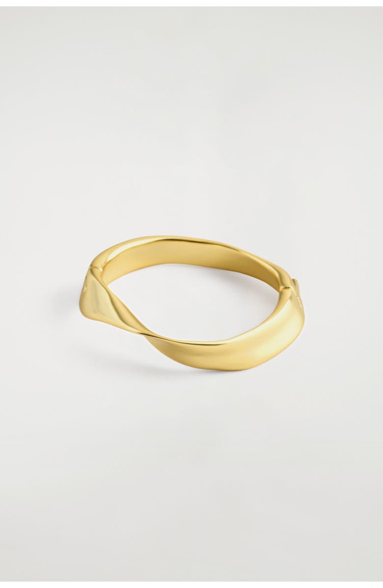 COS Twisted Ribbon Bracelet, Alternate, color, Gold