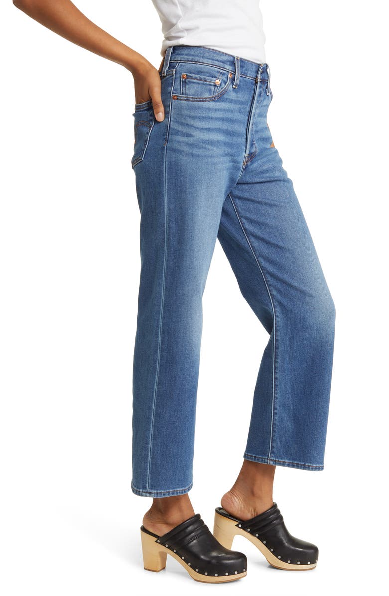 Levi's<sup>®</sup> Ribcage Ankle Straight Leg Jeans, Alternate, color, 