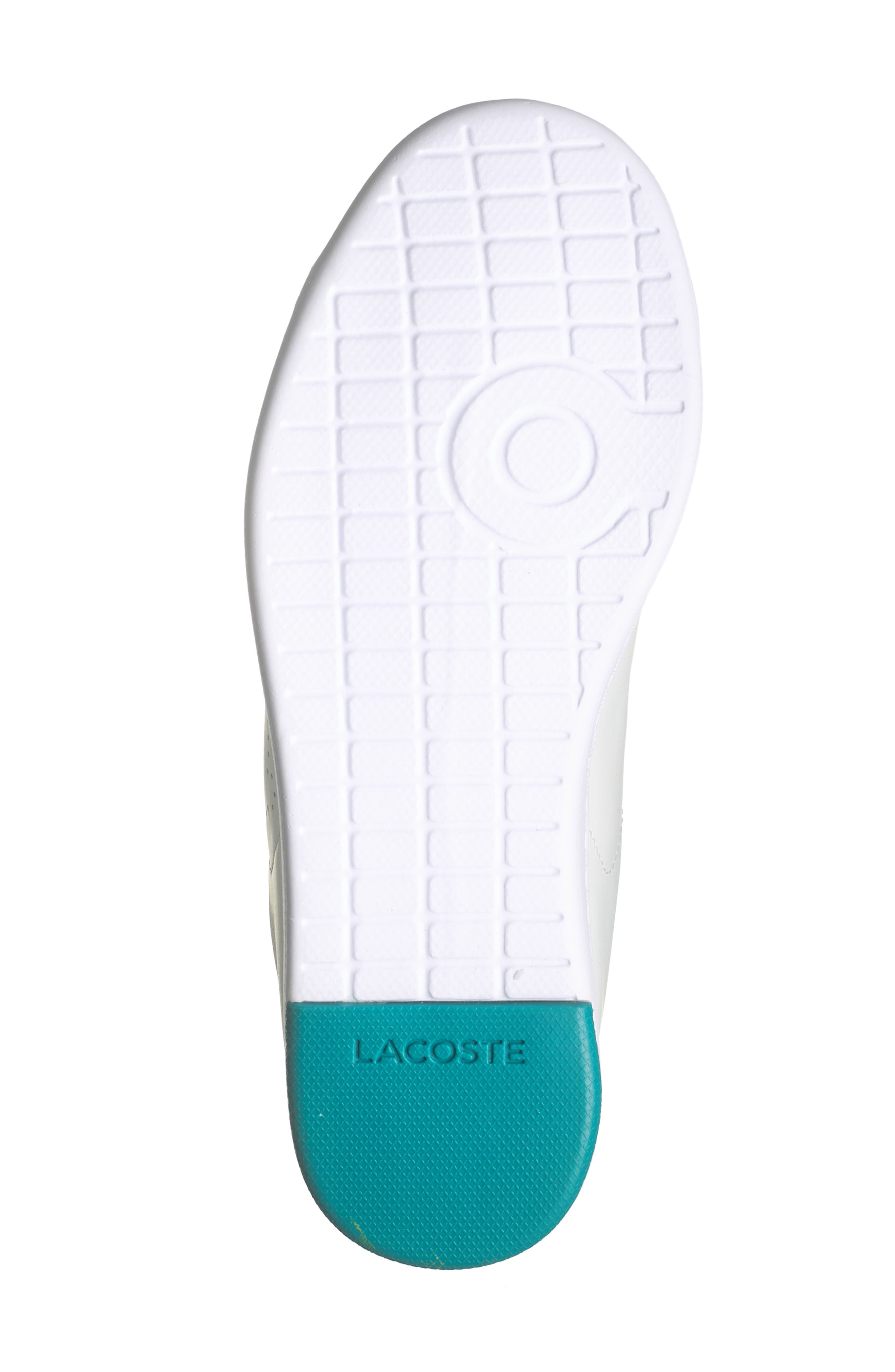 Lacoste Carnaby Leather Fashion Sneaker, Alternate, color, 