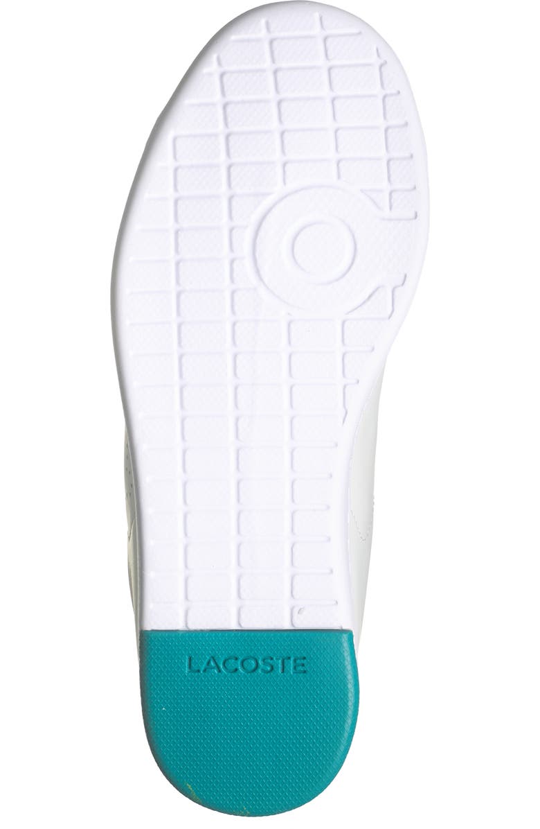 Lacoste Carnaby Leather Fashion Sneaker, Alternate, color,