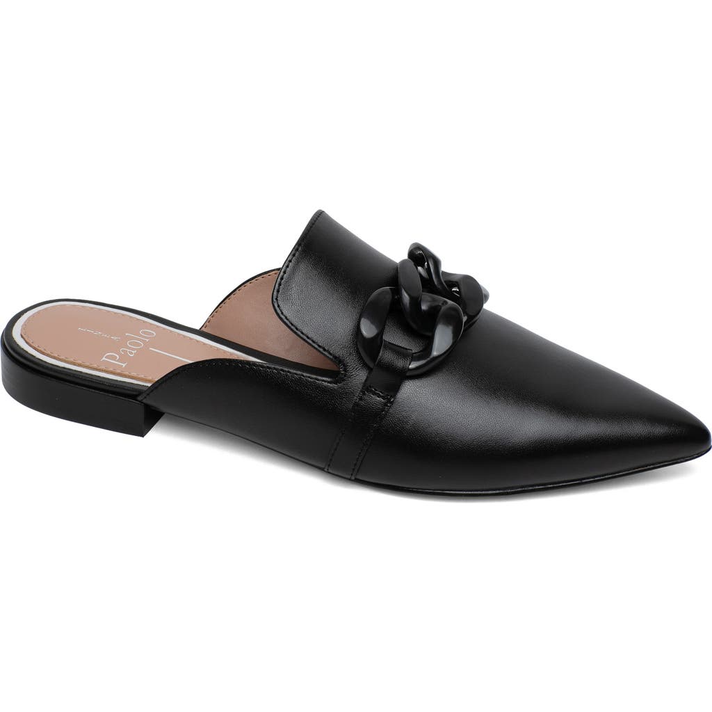 Linea Paolo Adora Pointed Toe Mule In Black