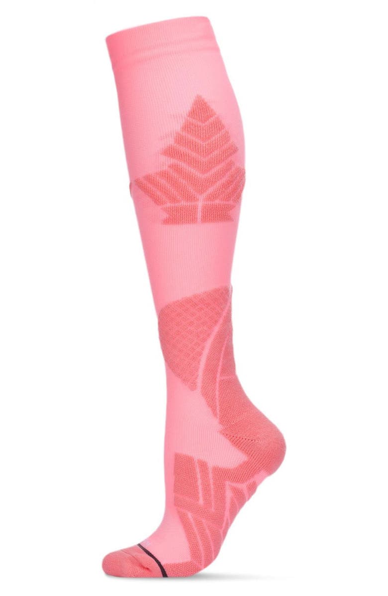 MeMoi Ultra Tech Performance Socks, Main, color, Electric Pink