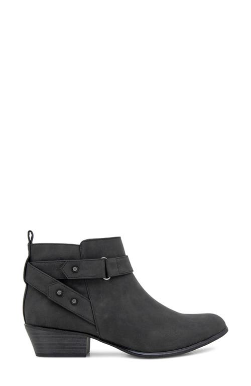 Unionbay Tilly Side Zip Bootie In Black