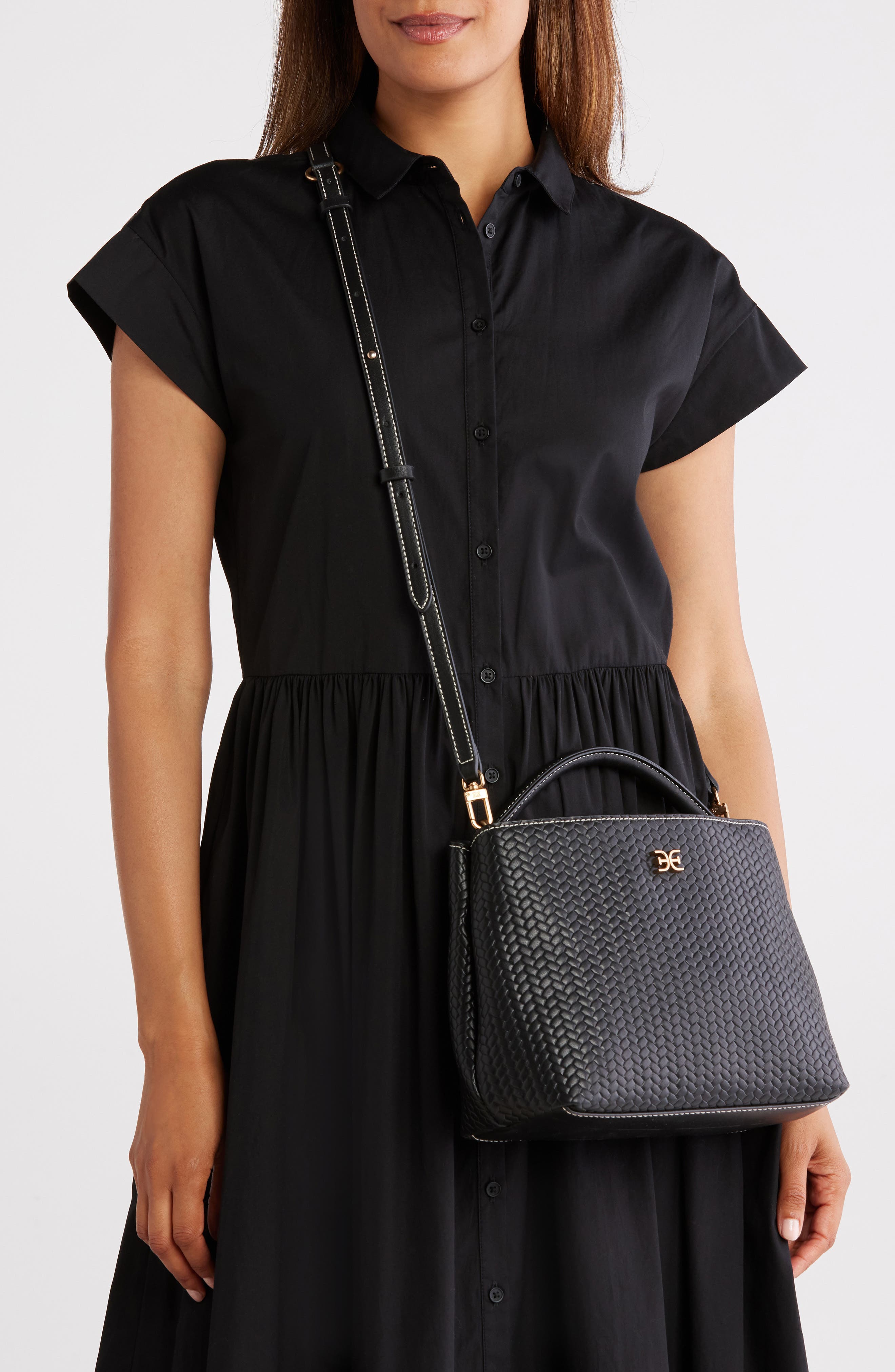 Sam Edelman Eva Woven Satchel, Alternate, color, 