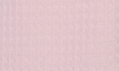 Nordstrom Rack Midi Waffle Knit Robe In Pink