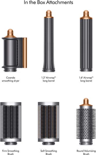 【未使用】Dyson Airwrap Complete シルバー/コッパー Refurbished first-generation Dyson Airwrap™ Complete (Silver