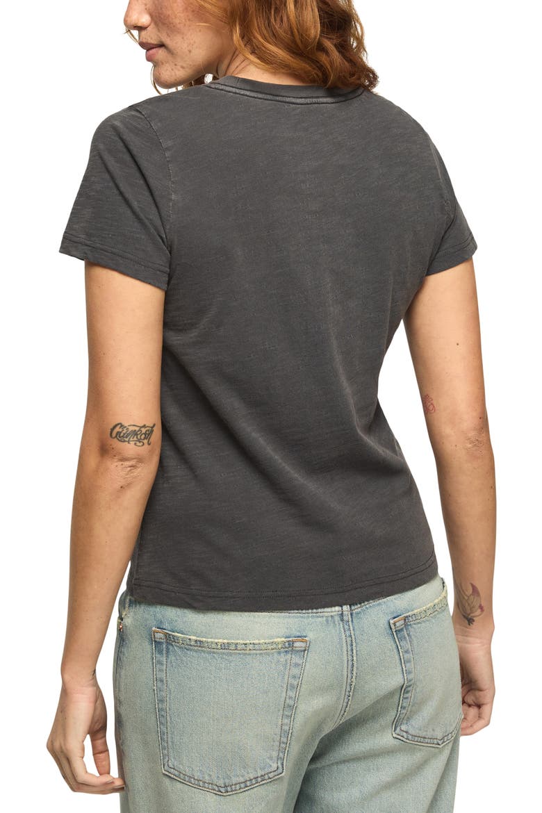 Fresh as a Daisy Embroidered Crewneck T-Shirt, Alternate, color, MAGNET