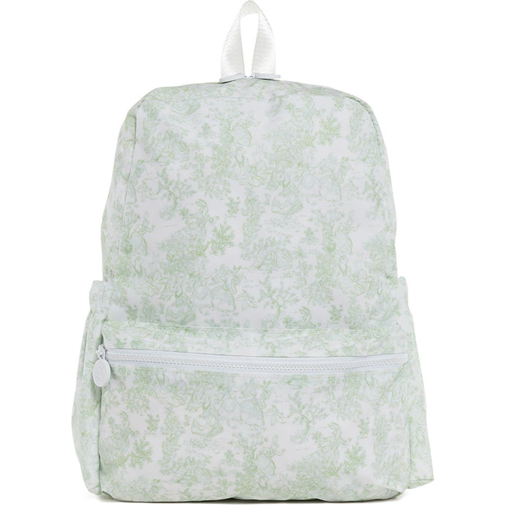 Trvl Design Bunny Toile Backpack In Green