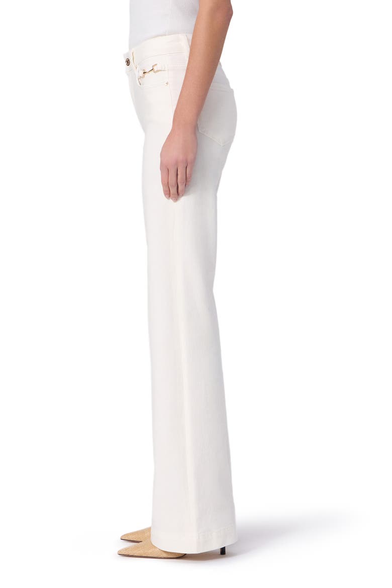 Leenah Pocket Bit Straight Leg Jeans, Alternate, color, TONAL ECRU
