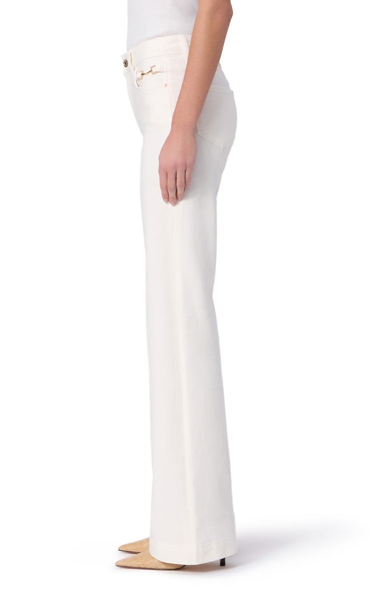 PAIGE Leenah Pocket Bit Straight Leg Jeans, Alternate, color, Tonal Ecru