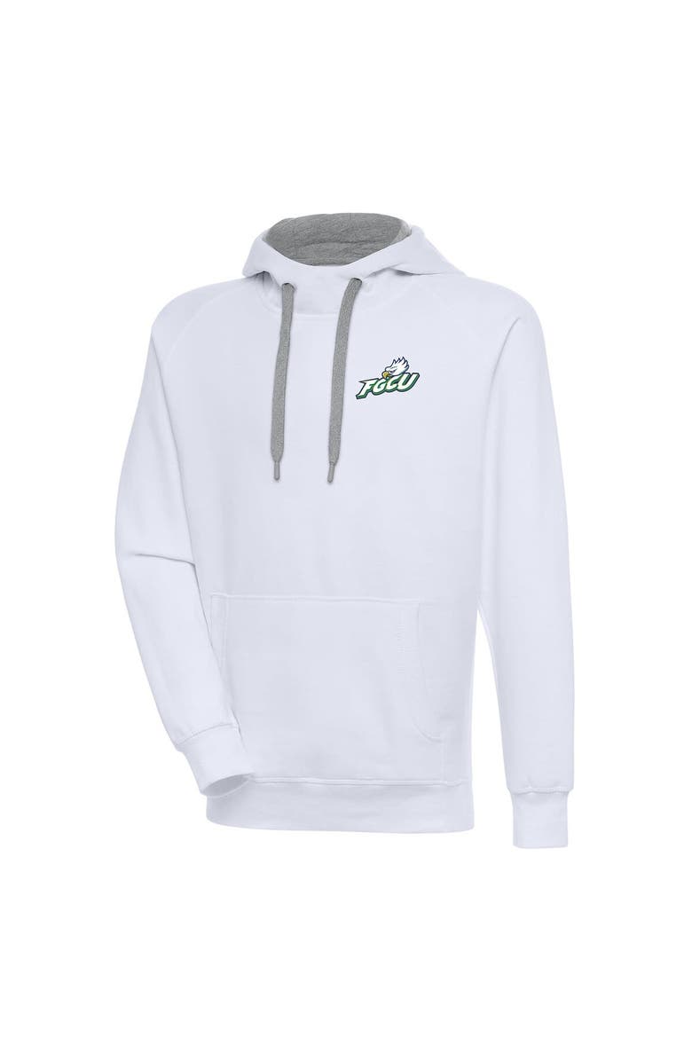 ANTIGUA Men's Antigua  White Florida Gulf Coast Eagles Victory Pullover Hoodie, Main, color, White