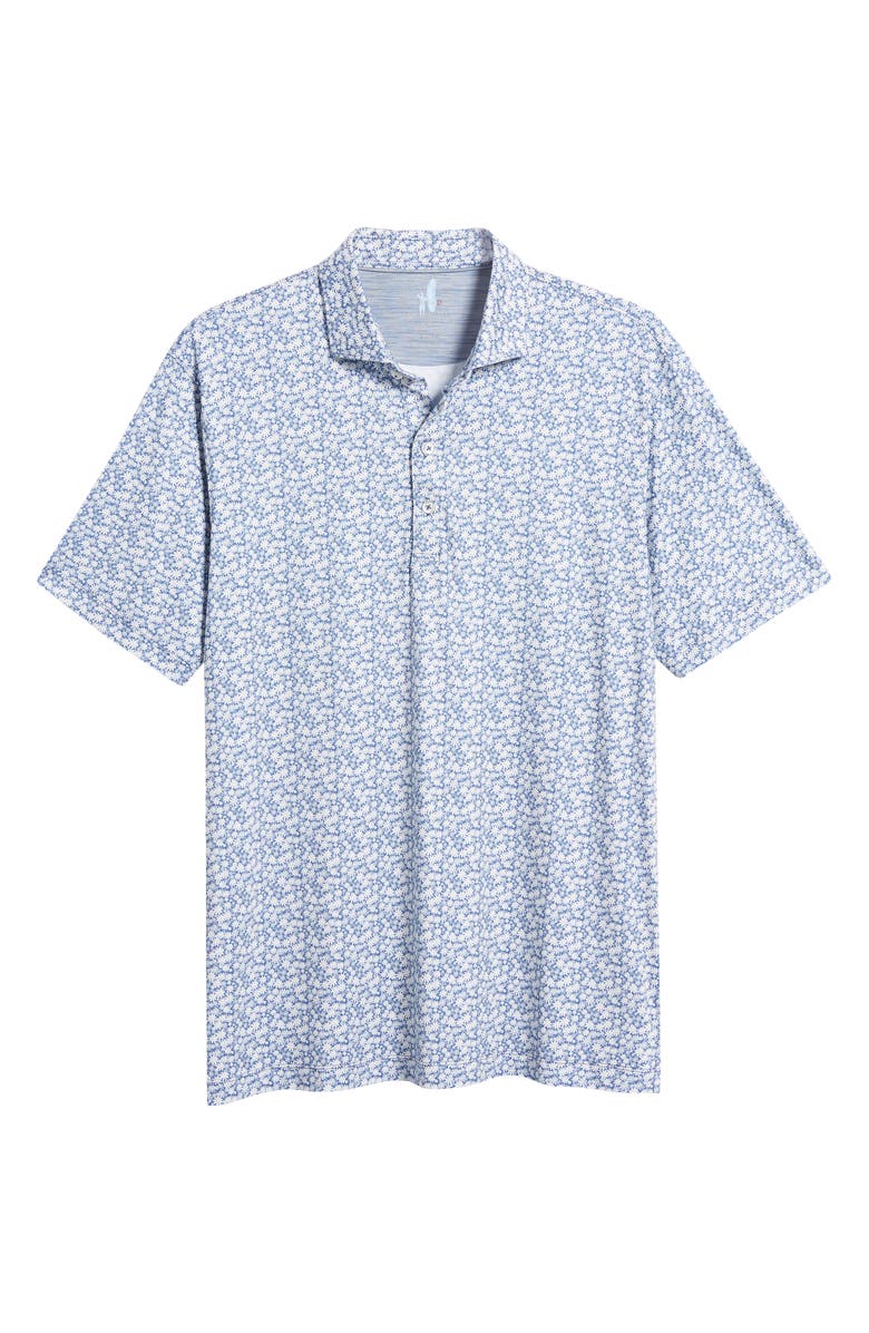 johnnie-O Alston Floral PREP-FORMANCE Polo, Alternate, color, Lake