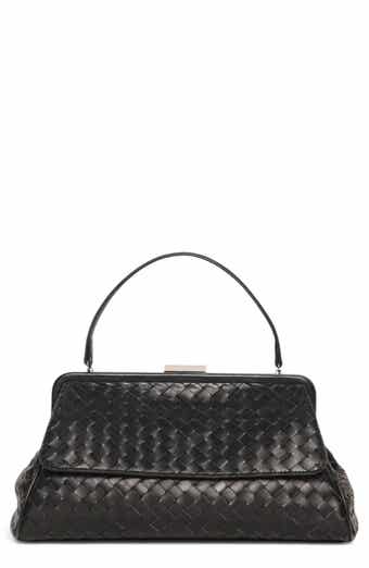 Rumi Woven Leather Clutch
