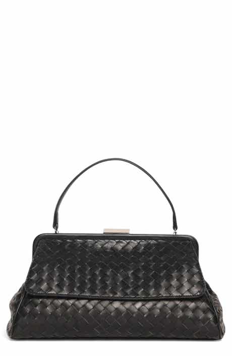 Rumi Woven Leather Clutch